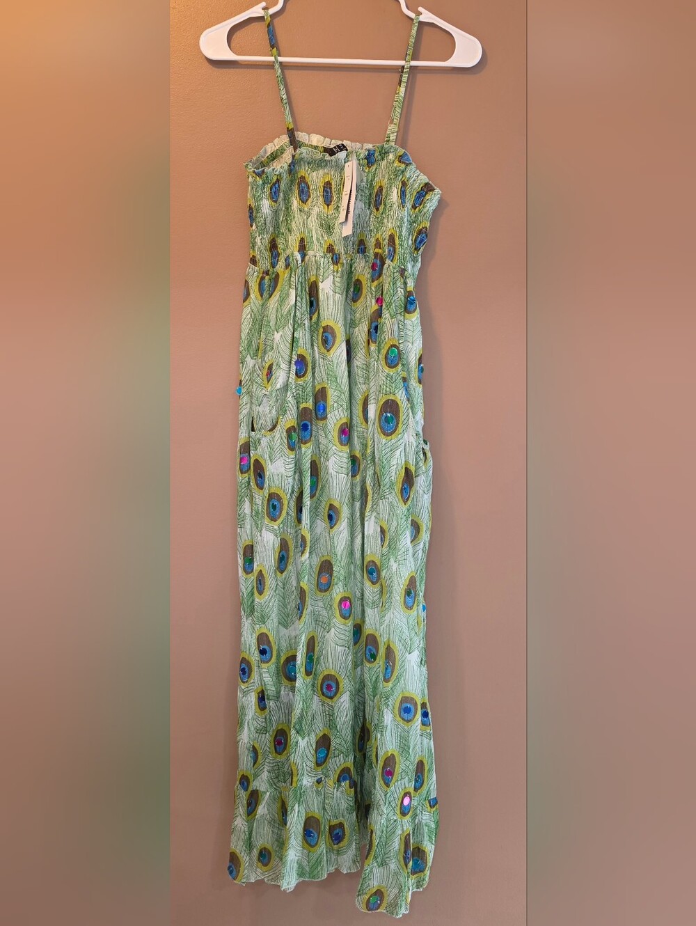 Women's  Smocked Waist Maxi Dress